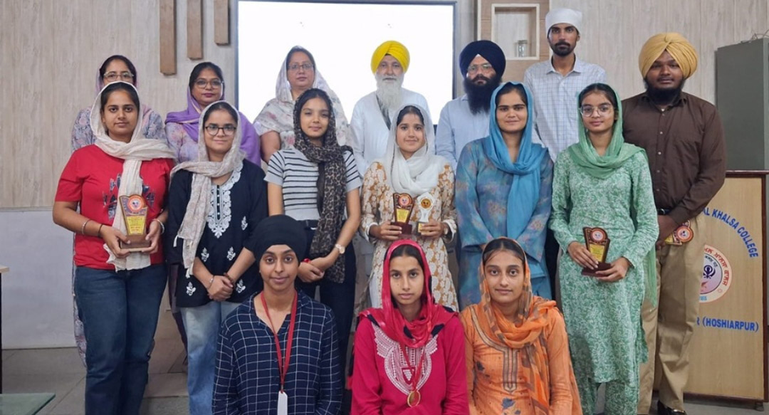 ਖ਼ਾਲਸਾ ਕਾਲਜ ’ਚ 350 ਸਾਲਾ ਸ਼ਹੀਦੀ ਸ਼ਤਾਬਦੀ ਨੂੰ ਸਮਰਪਿਤ ਕਵਿਤਾ ਅਤੇ ਭਾਸ਼ਣ ਮੁਕਾਬਲੇ ਕਰਵਾਏ